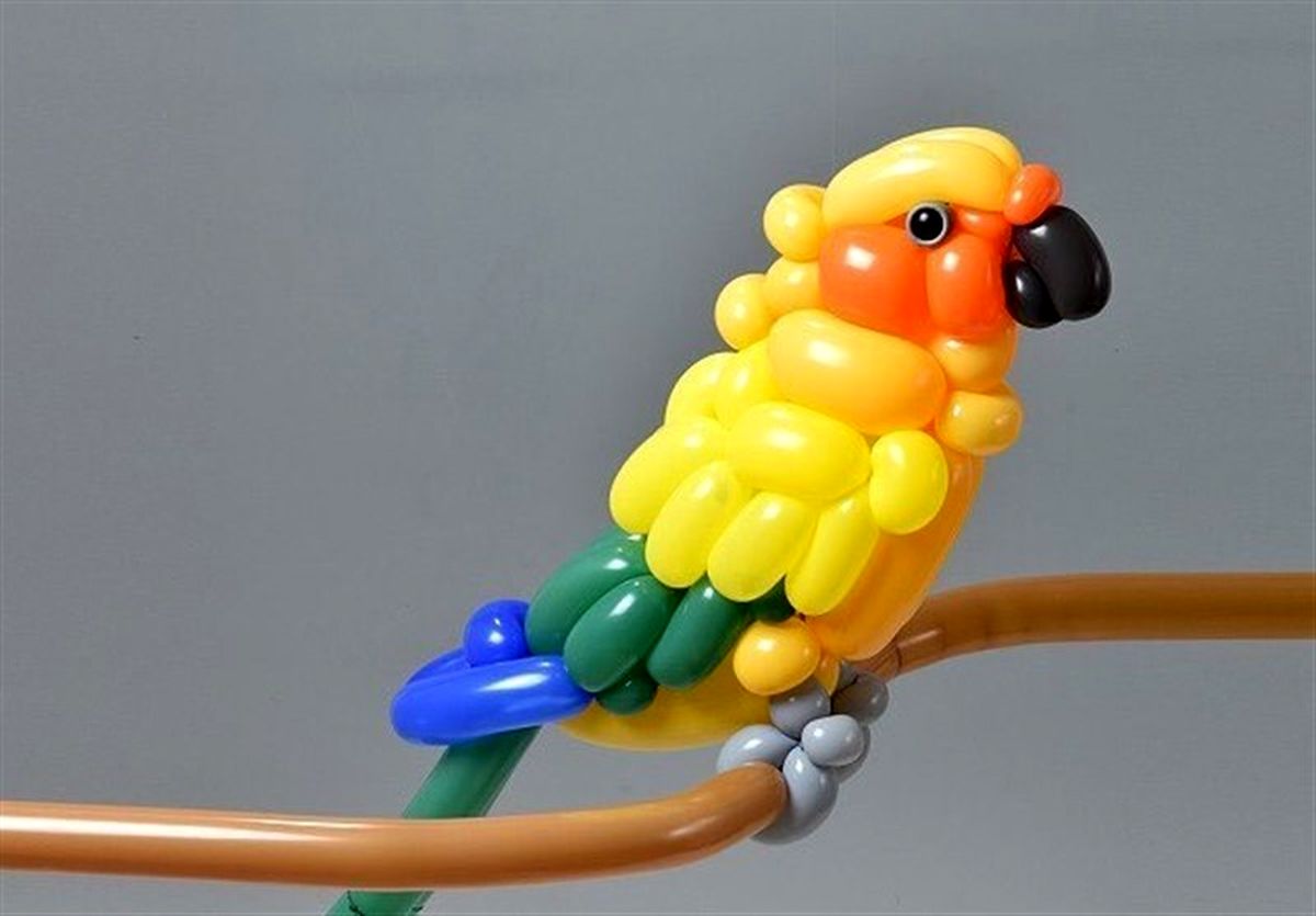 هنرمندی ژاپنی که مجسمه‌ حیوانات را به شکل بادکنک می‌سازد! + تصاویر