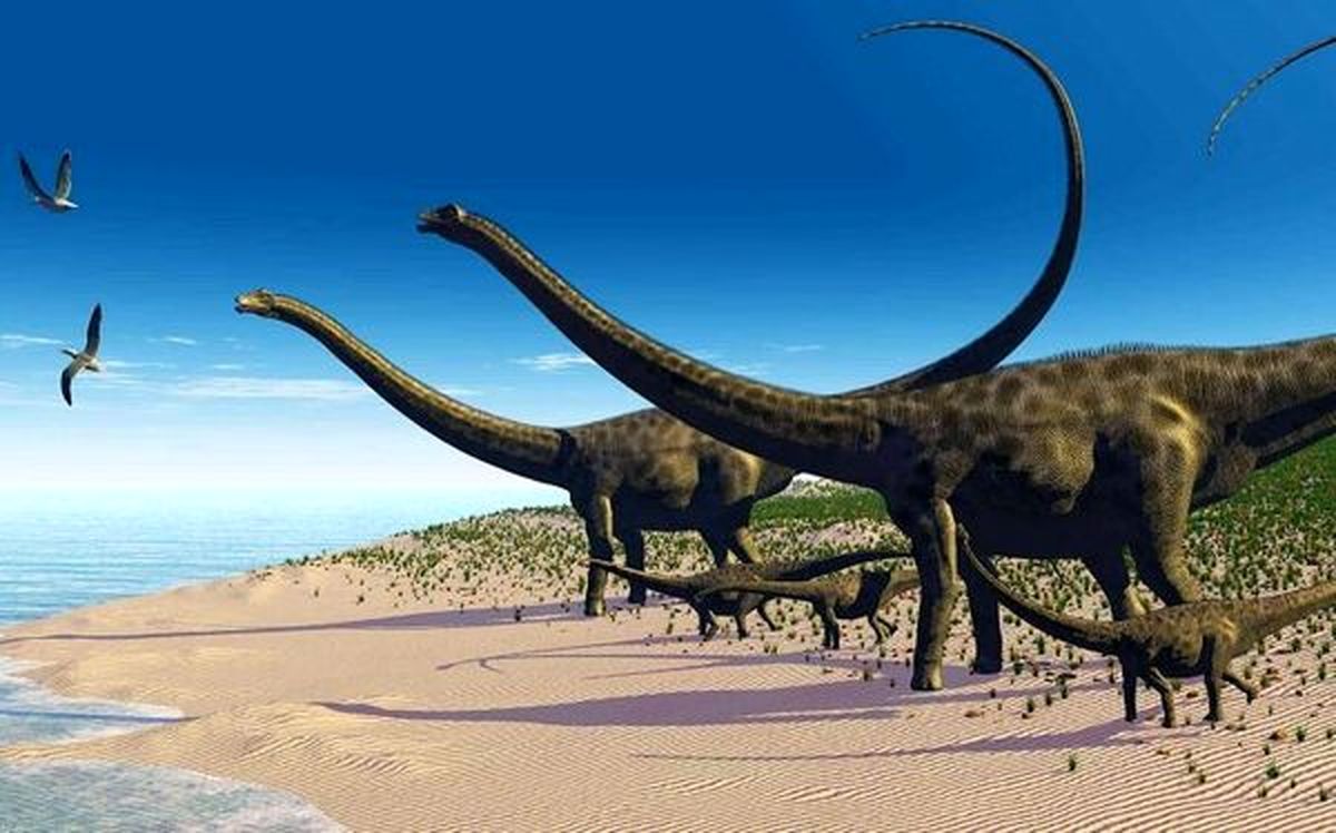 خشکسالی منجر به یک کشف عجیب درباره دایناسورها شد + عکس