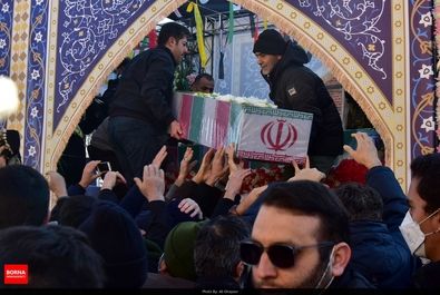 تشییع و خاکسپاری شهدای گمنام در سراسر ایران